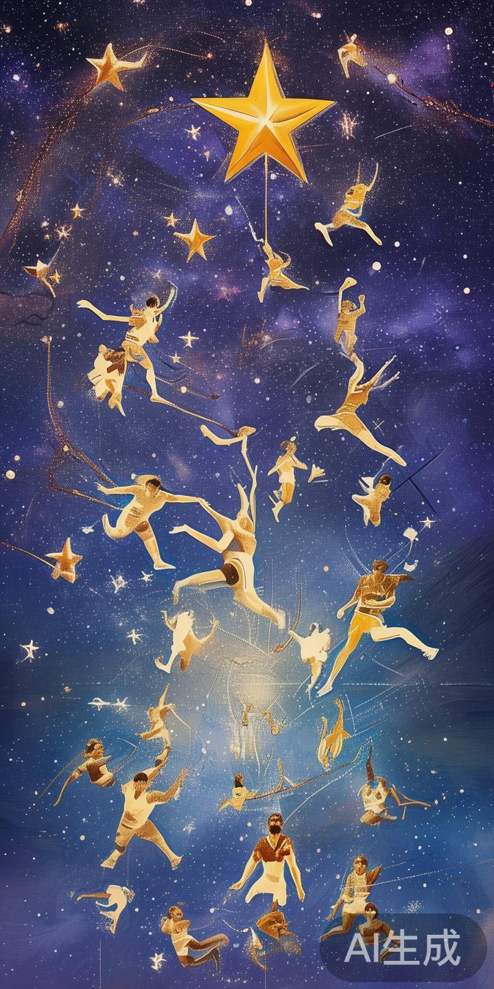 星空体育手抄报：展现体育精神与星空之美的完美融合